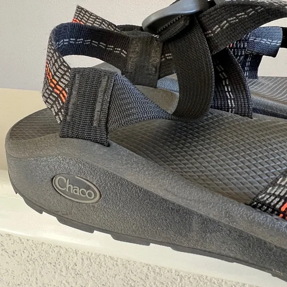 Men’s Black and Orange Z/Cloud Chacos - Picture 2 of 5